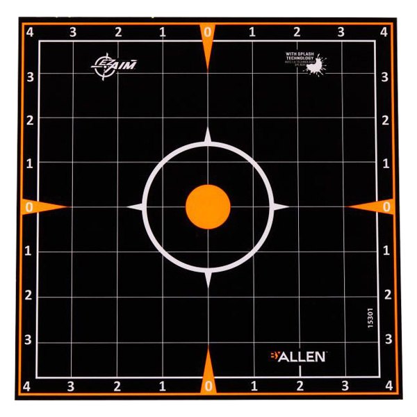Allen Company® - EZ-Aim™ Adhesive Splash Sight-In Target