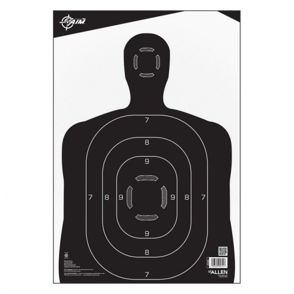 Allen Company® - EZ-Aim™ Silhouette Paper Shooting Target