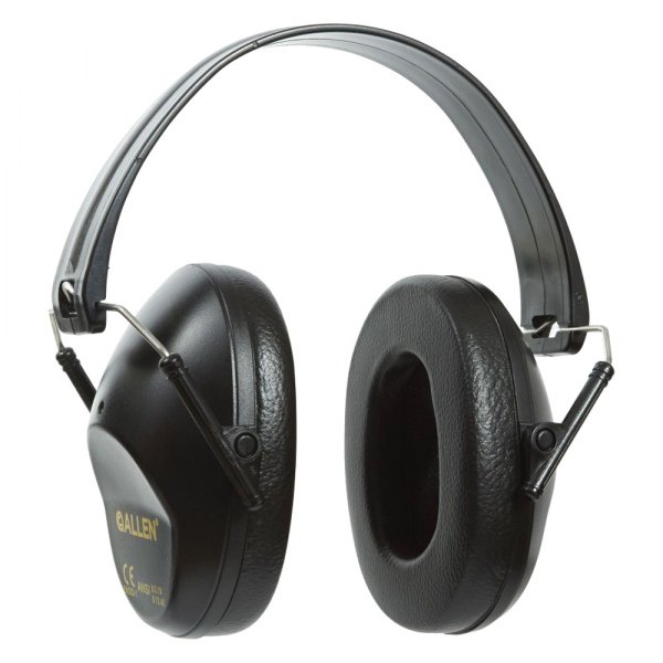 Allen Company® - Reaction™ 26 dB Black Passive Over-the-Head Earmuffs