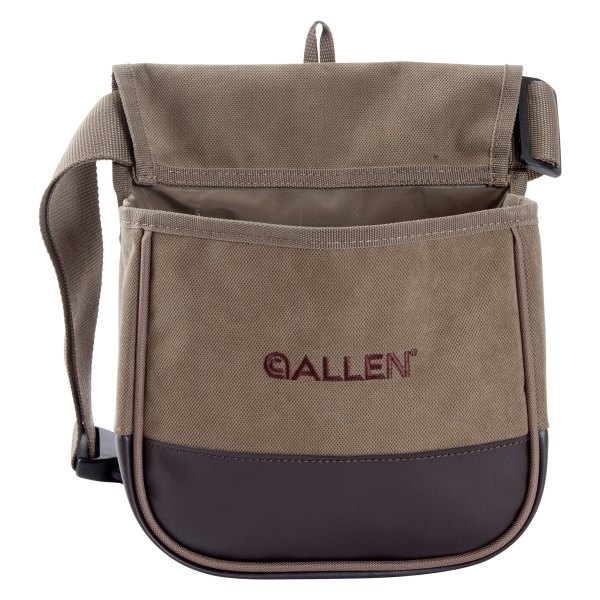 Allen Company® - Select Canvas™ 10.5" x 2" x 8.5" Brown Double Compartment Tactical Shell Bag