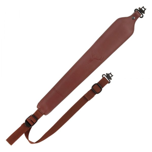 Allen Company® - Cobra Padded 2.75" Brown Leather Dual Point Sling with Swivels