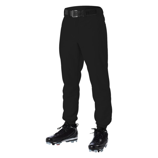 black baseball pants