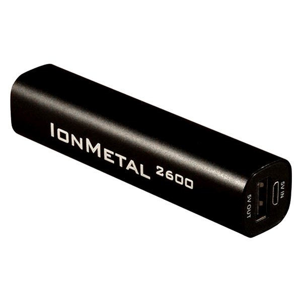 AllStart® - IonMetal 2600 mAh Black Power Bank