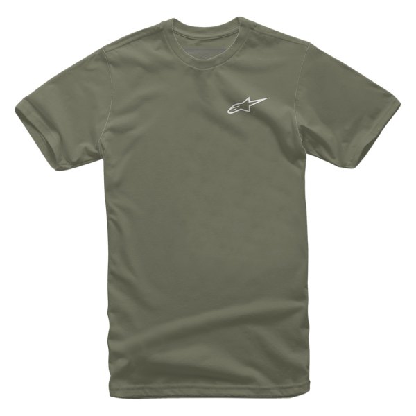 Alpinestars® - Neu Ageless Small Military Green/Gray T-Shirt