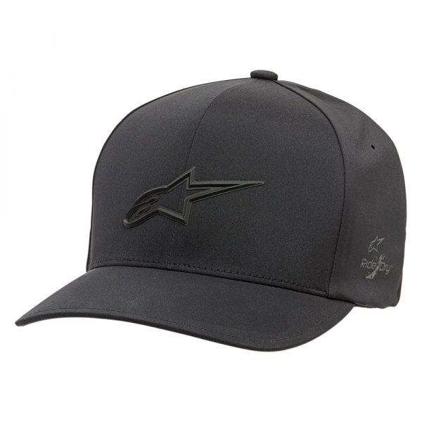 Alpinestars® - Ageless Delta Curve Bill Hat (Small/Medium, Black)
