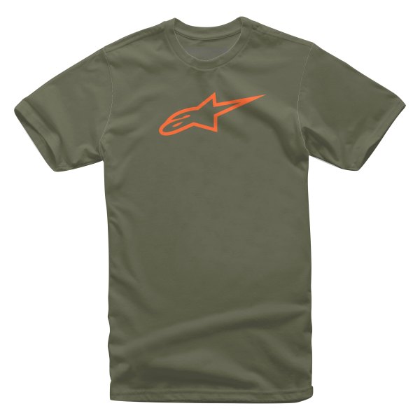 Alpinestars® - Ageless Classic X-Large Military/Orange T-Shirt
