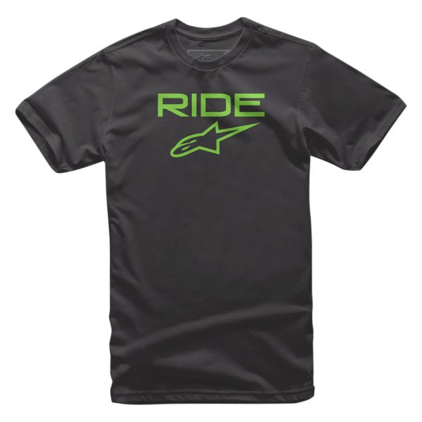 Alpinestars® - Ride 2.0 Medium Black/Green T-Shirt