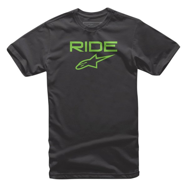 Alpinestars® - Ride 2.0 Small Black/Green T-Shirt