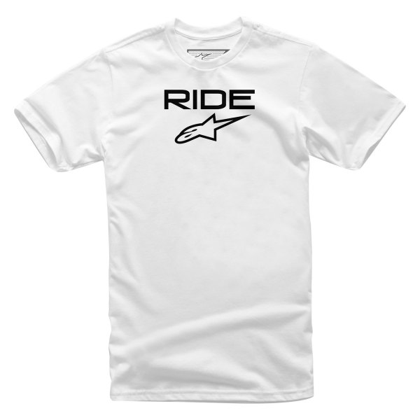 Alpinestars® - Ride 2.0 Medium White/Black T-Shirt