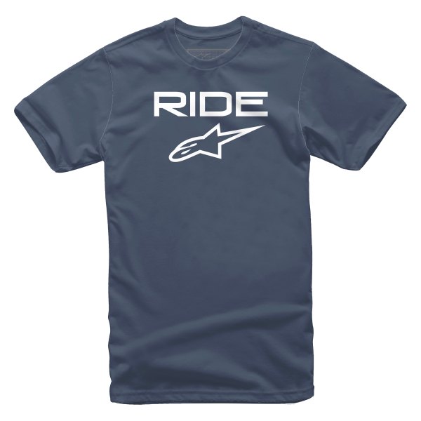 Alpinestars® - Ride 2.0 Small Navy/White T-Shirt