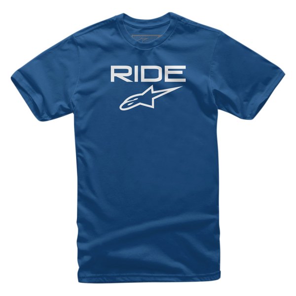 Alpinestars® - Ride 2.0 Tee (Large, Royal Blue/White)