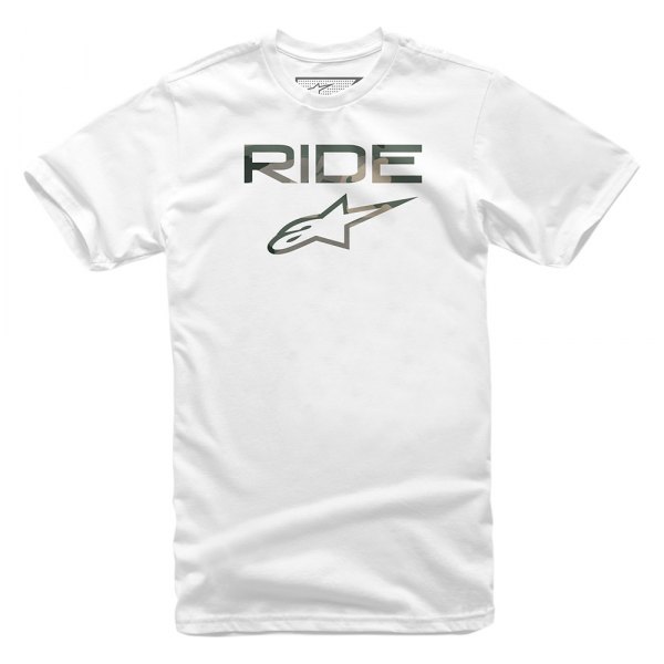 Alpinestars® - Men's Ride 2.0 XX-Large Camo/White T-Shirt