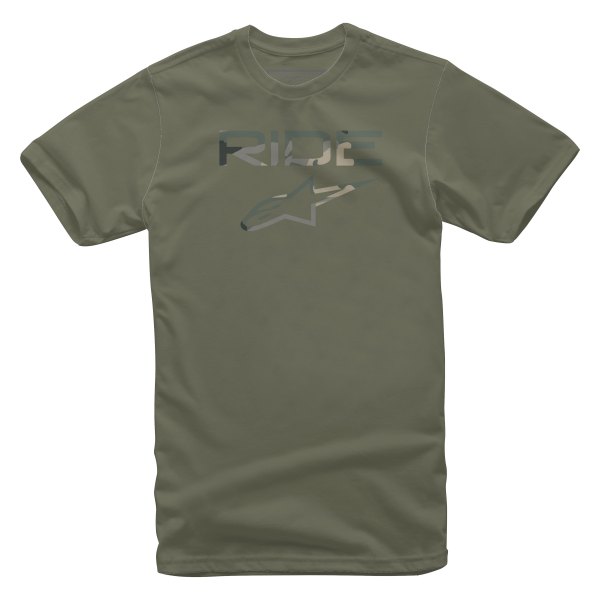 Alpinestars® - Men's Ride 2.0 XX-Large Camo Military T-Shirt