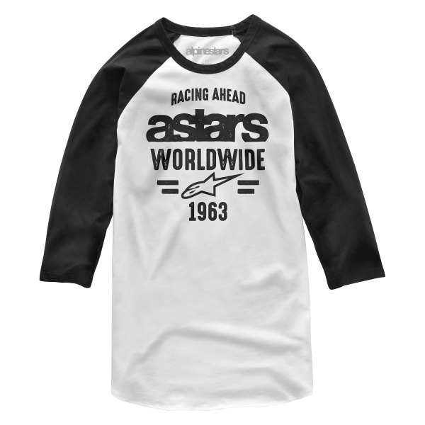 Alpinestars® - Men's Entice X-Large White/Black T-Shirt