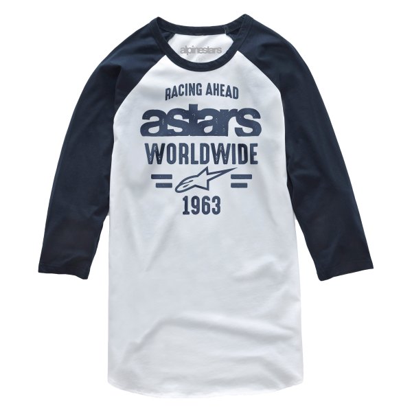 Alpinestars® - Men's Entice XX-Large White/Navy T-Shirt