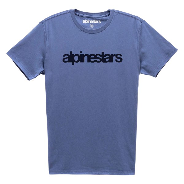 Alpinestars® - Heritage Word Premium Large Blue T-Shirt