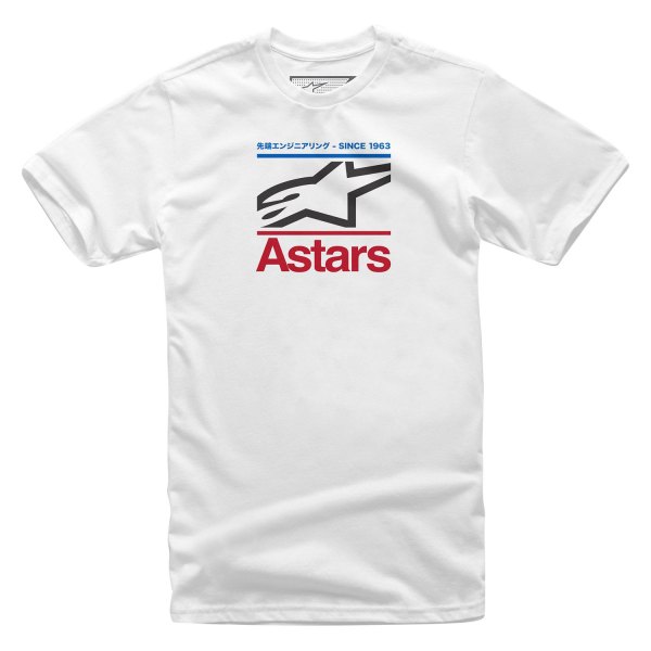 Alpinestars® - Cropped Large White T-Shirt