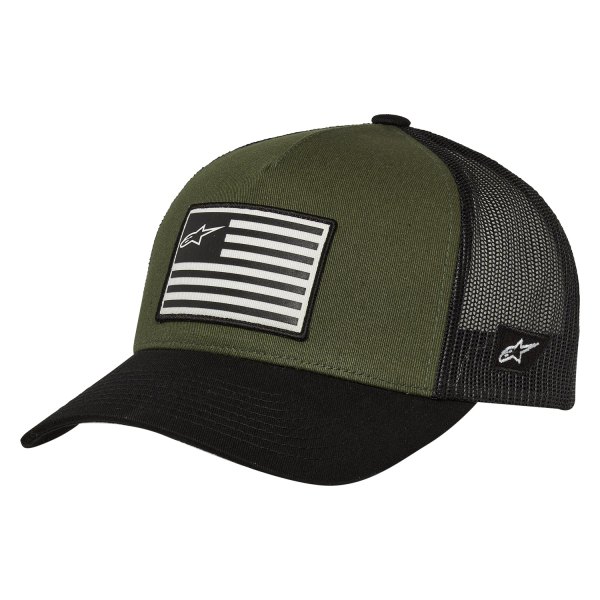 Alpinestars® - Flag Snapback Hat (Military/Black)