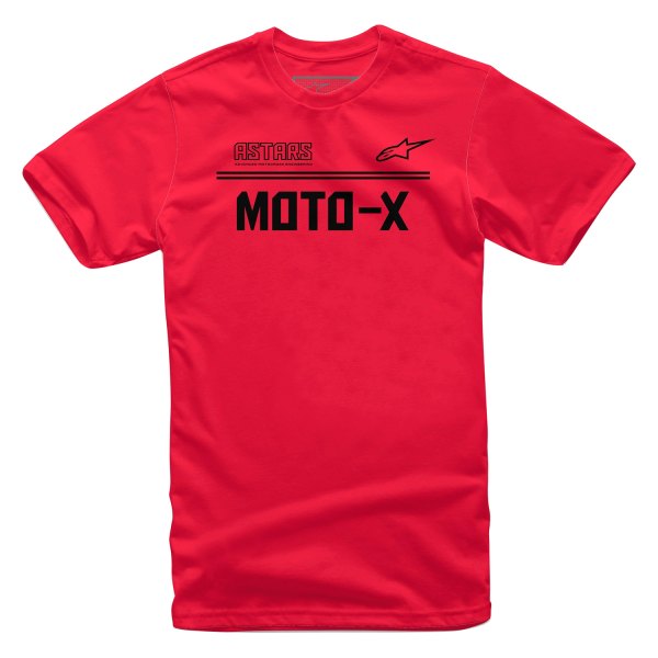 Alpinestars® - Astars Moto-X Medium Red/Black T-Shirt