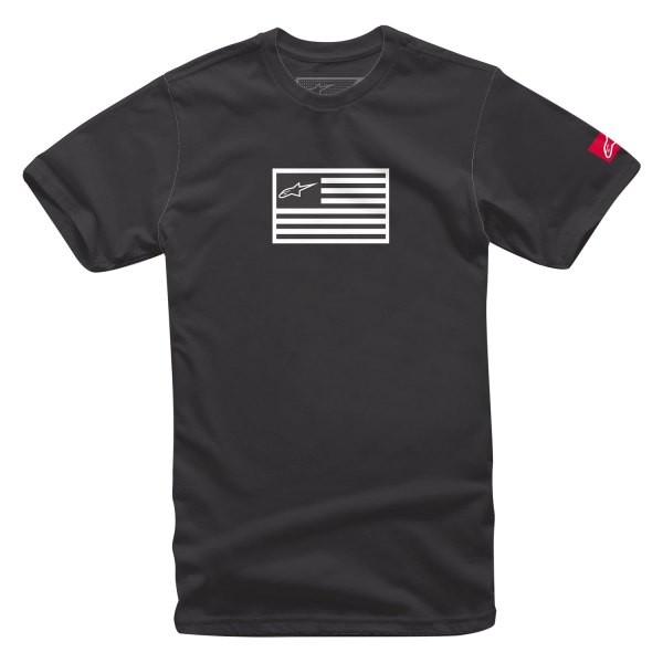 Alpinestars® - Flagged Large Black T-Shirt