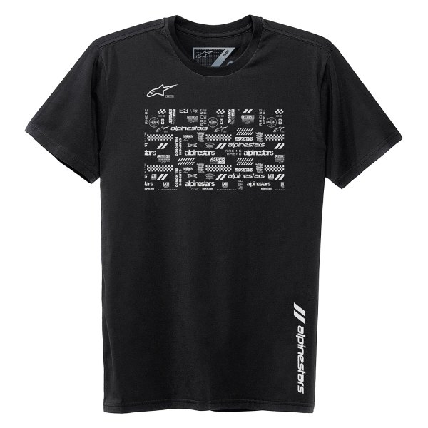 Alpinestars® - Chaotic Large Black T-Shirt