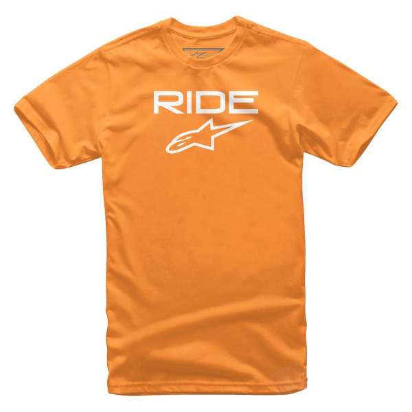 Alpinestars® - Men's Youth Blaze X-Small Orange/White T-Shirt