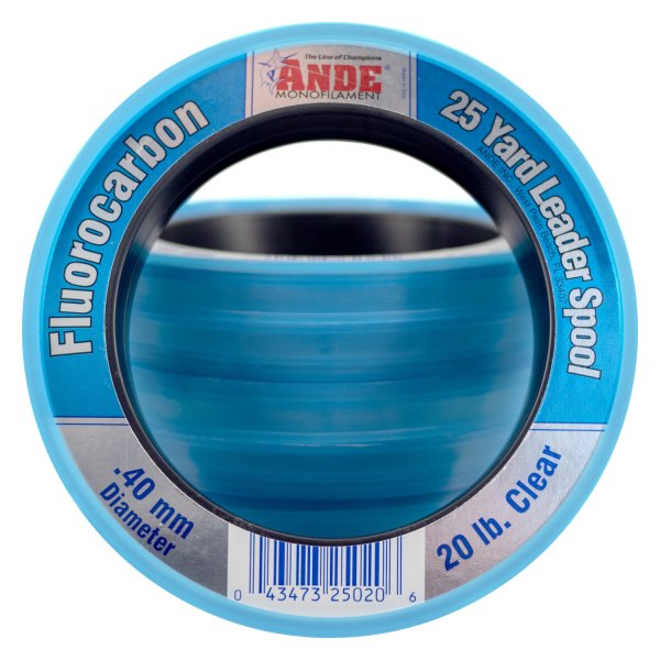 New Ande Clear Fluorocarbon Leader 50Yd 40Lb FCW50-40 