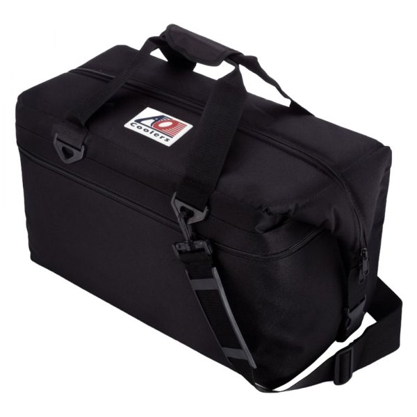 AO Coolers® - Canvas™ 36-Can Black Cooler Bag