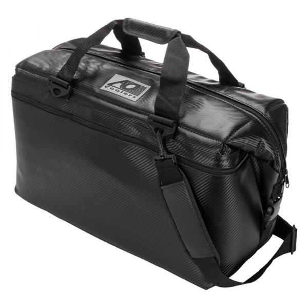 AO Coolers® AOCR36BK - Carbon™ Black 36-Can Cooler Bag - RECREATIONiD.com