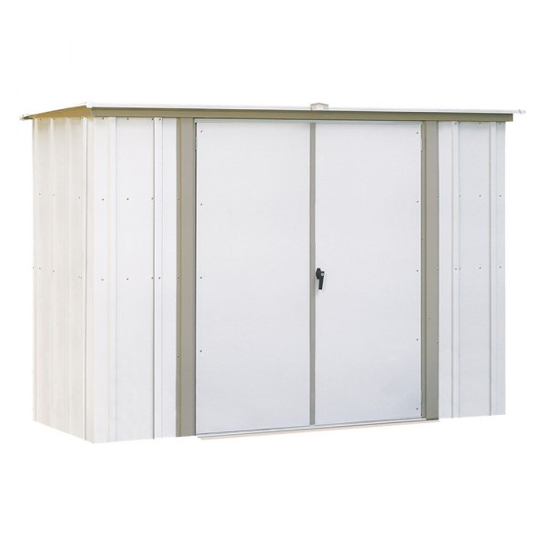 Arrow Storage® GS83-C - 8'W x 3'D Pent Garden Shed with ...