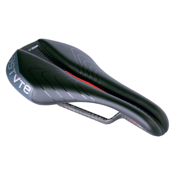Astute® - Sealite VT Flo Red/Black/Gray Triathlon Saddle