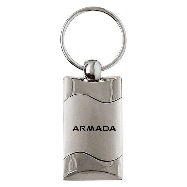 Autogold® - Armada Logo Rectangular Wave Key Chain