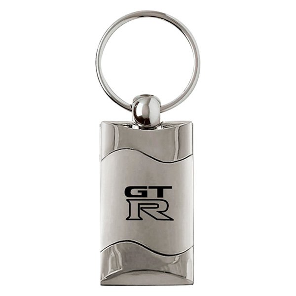 Autogold® - GTR Logo Rectangular Wave Key Chain