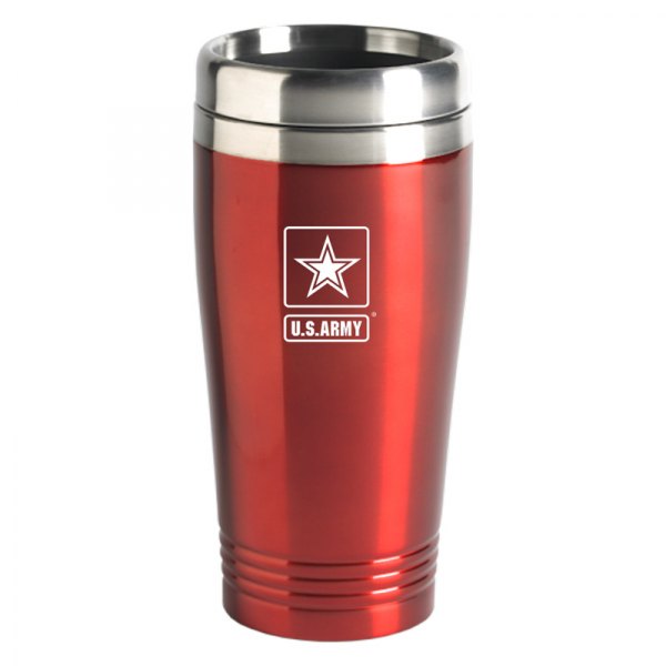 Autogold® - U.S. Army Rev™ 16 fl. oz. Red Stainless Steel Tumbler