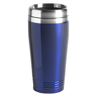 Autogold® - Blank™ 16 fl. oz. Blue Stainless Steel Tumbler
