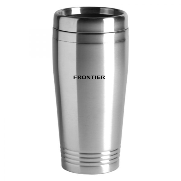 Autogold® - Frontier™ 16 fl. oz. Silver Stainless Steel Tumbler