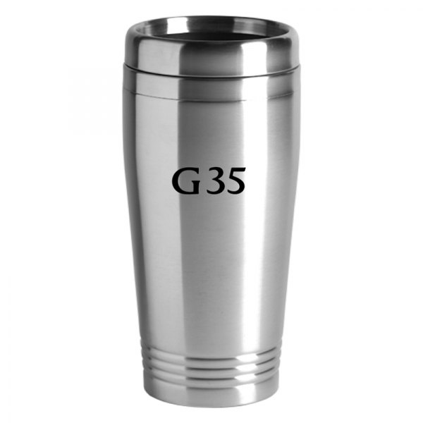 Autogold® - G35™ 16 fl. oz. Silver Stainless Steel Tumbler