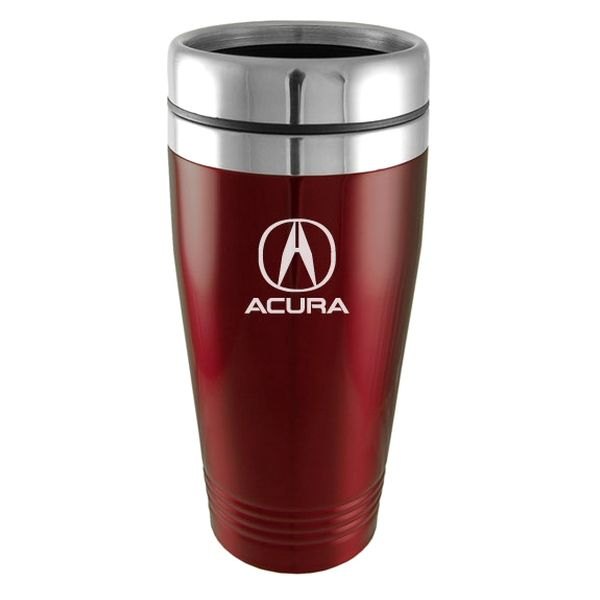 Autogold® - Acura™ 16 fl. oz. Burgundy Stainless Steel Tumbler