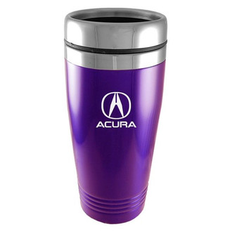 Autogold® - Acura™ 16 fl. oz. Purple Stainless Steel Tumbler