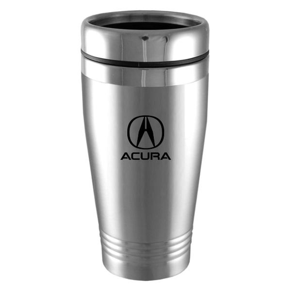 Autogold® - Acura™ 16 fl. oz. Silver Stainless Steel Tumbler