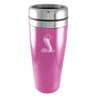 Autogold® - Cobra™ 16 fl. oz. Pink Stainless Steel Tumbler