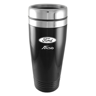 Autogold® - Fiesta™ 16 fl. oz. Black Stainless Steel Tumbler