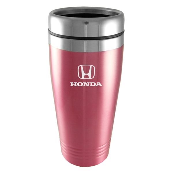 Autogold® - Honda™ 16 fl. oz. Pink Stainless Steel Tumbler