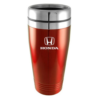Autogold® - Honda™ 16 fl. oz. Red Stainless Steel Tumbler