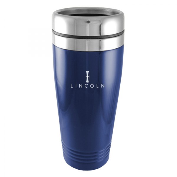 Autogold® - Lincoln™ 16 fl. oz. Blue Stainless Steel Tumbler