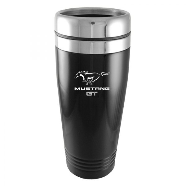 Autogold® - Mustang GT™ 16 fl. oz. Black Stainless Steel Tumbler