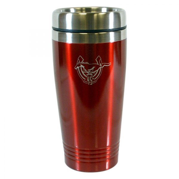 Autogold® - Mustang 45th Anniversary™ 16 fl. oz. Red Stainless Steel Tumbler