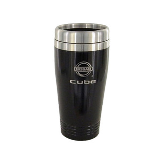 Autogold® - Cube™ 16 fl. oz. Black Stainless Steel Tumbler