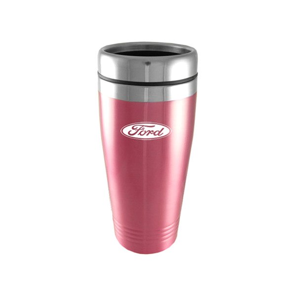 Autogold® - Ford™ 16 fl. oz. Pink Stainless Steel Tumbler