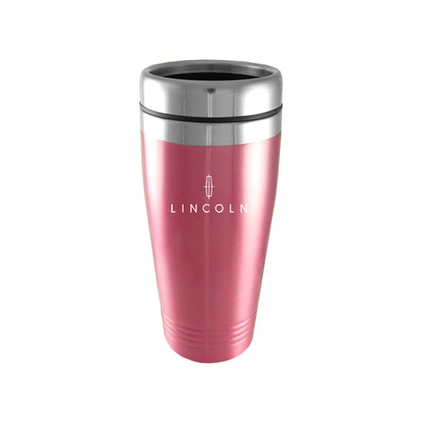 Autogold® - Lincoln™ 16 fl. oz. Pink Stainless Steel Tumbler